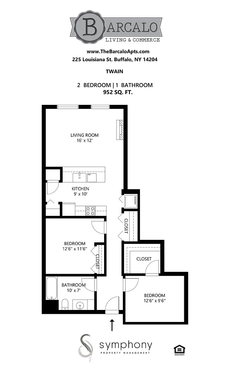 Floor plan Twain