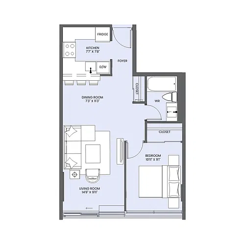 Floor plan Rose