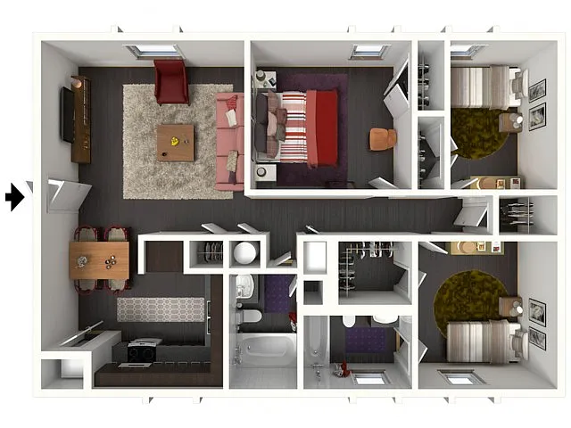 Floor plan C1