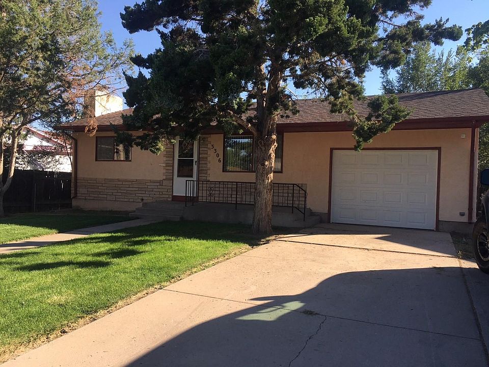 The front of the home