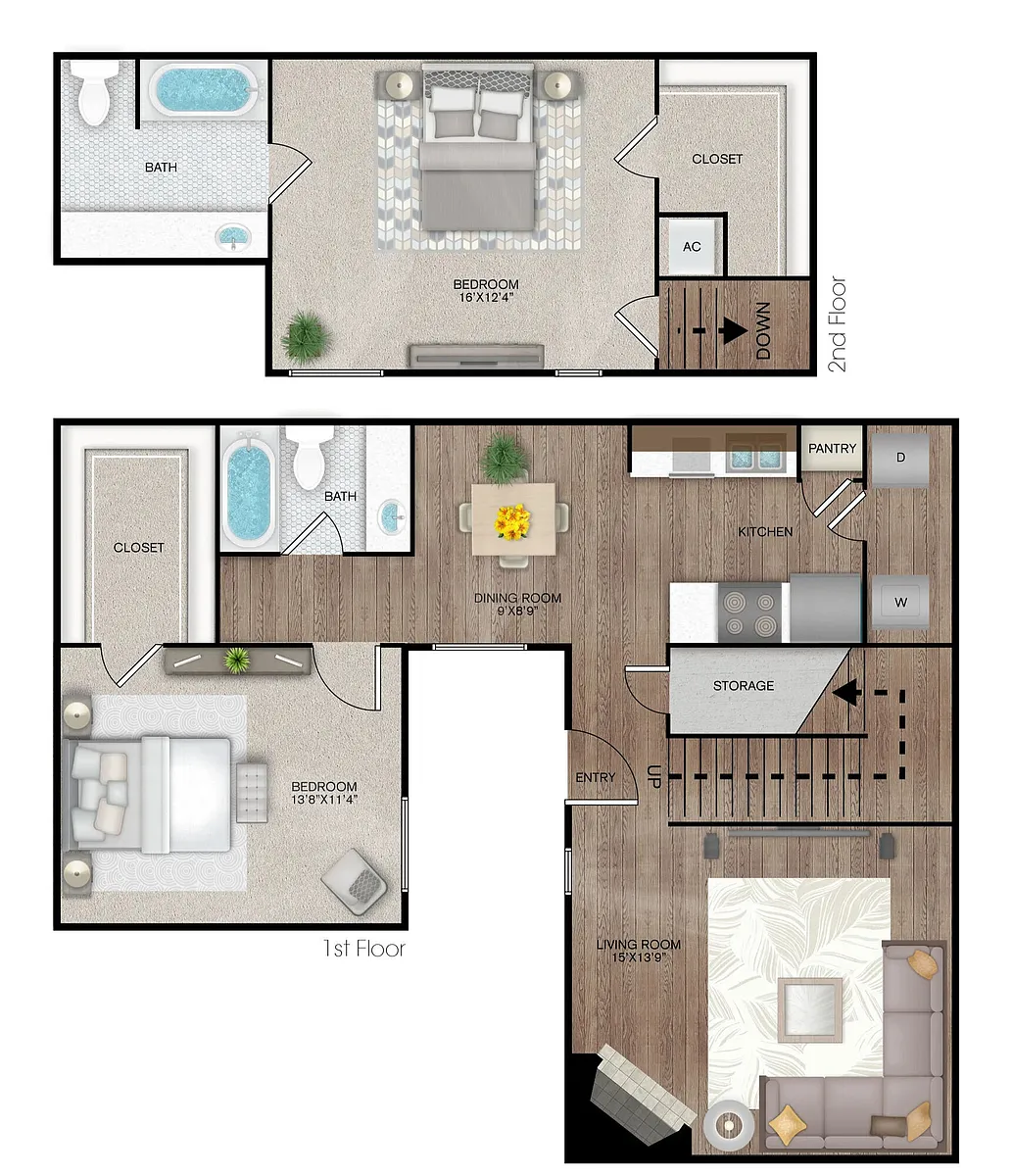 Floor plan T2C