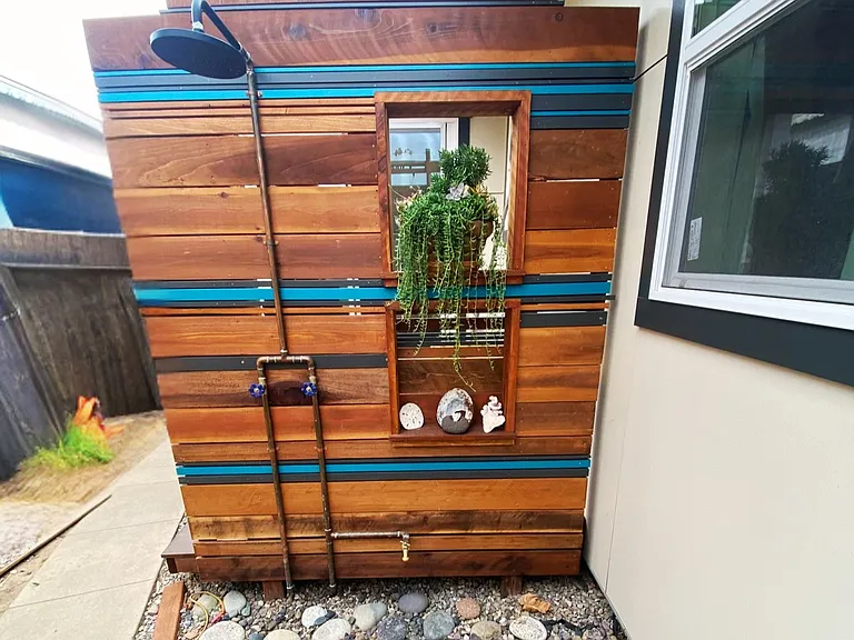 Outdoor shower
