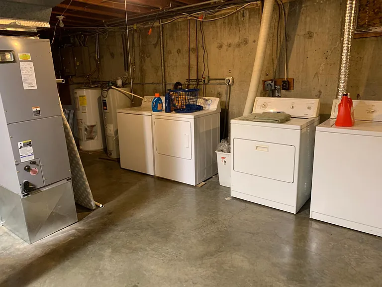 Each unit has their own Washer/Dryer hookup
