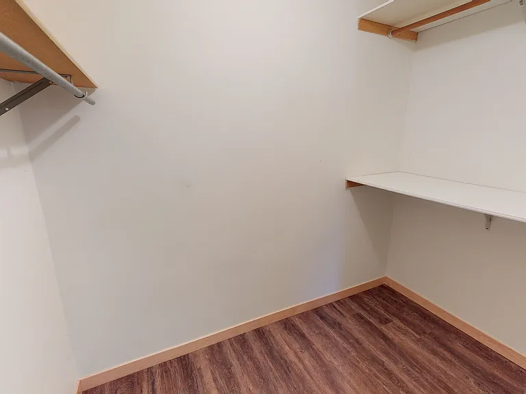 Upstairs storage closet