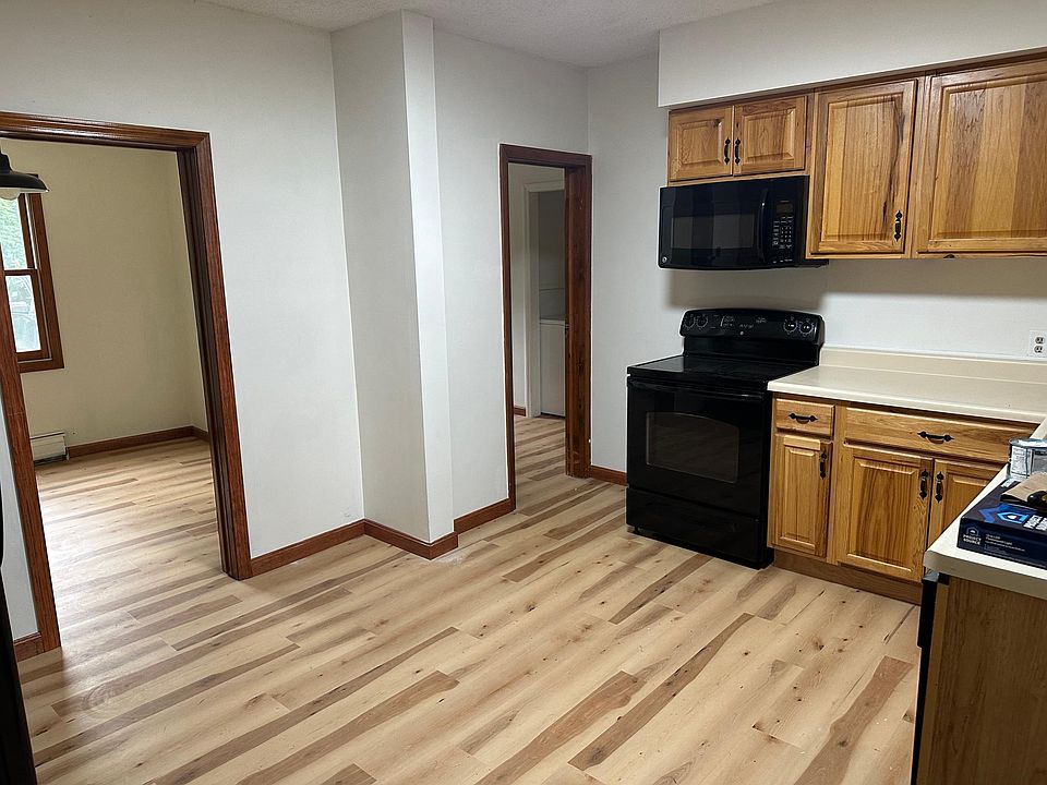 Kitchen. Room on left can be dining area or office