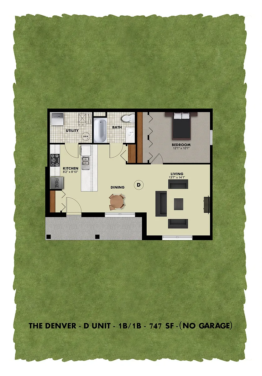 Floor plan The Denver