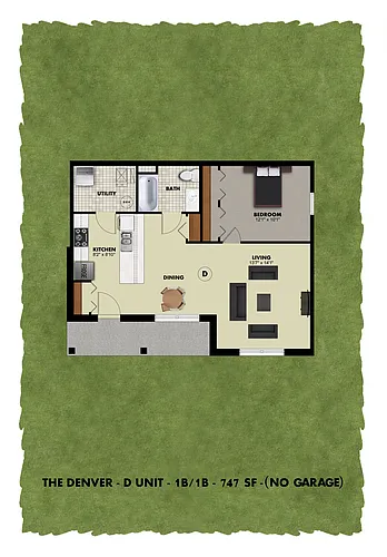 Floor plan The Denver