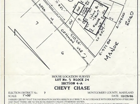 4004 Manor Rd, Chevy Chase, MD 20815