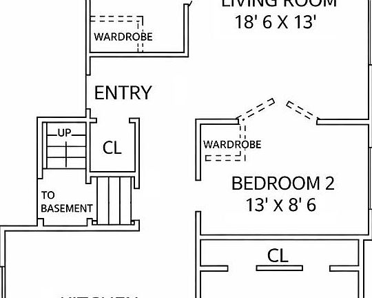 2nd image of 1614 Hoyt St #1 & 2
