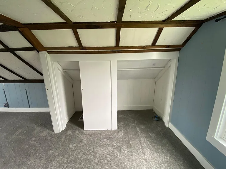 Upstairs bedroom closet
