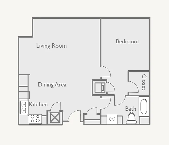 Floor plan A13