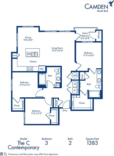 Floor plan The C