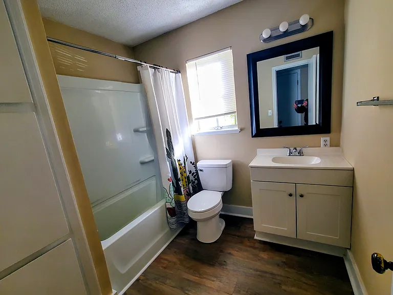 Completely renovated bath