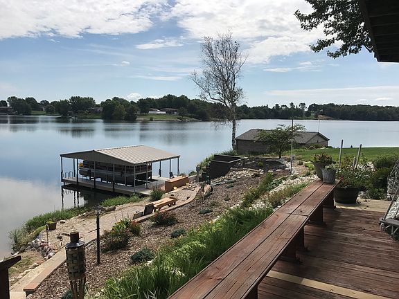 Boat lift view from lower de