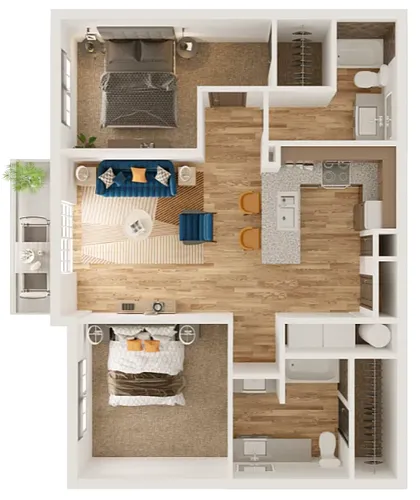 Floor plan DFW