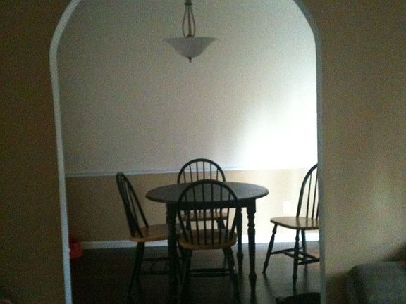 living room to dinning room