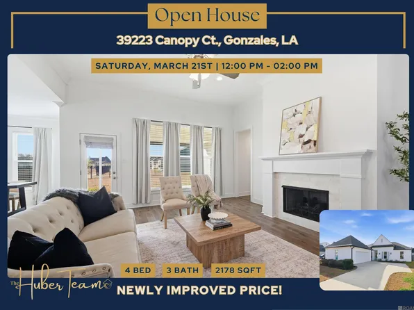 39223 Canopy Ct, Gonzales, LA 70737