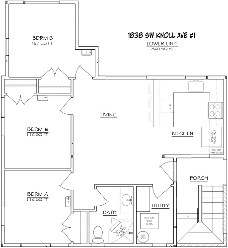 1838 SW Knoll Ave #1 — Photo 17