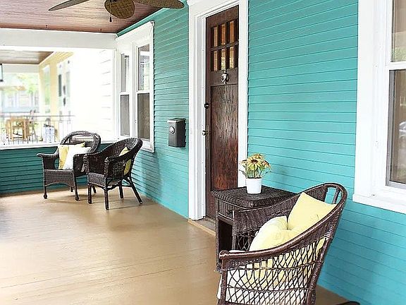 Front Porch-Before Repaint