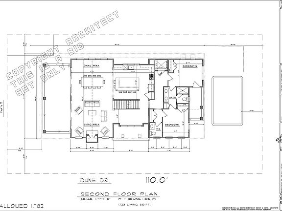 Second Story Floor Plan