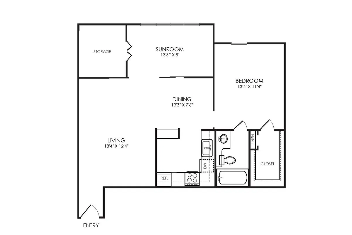 Floor plan A4 Classic