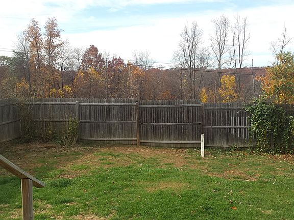 Fenced in front yard