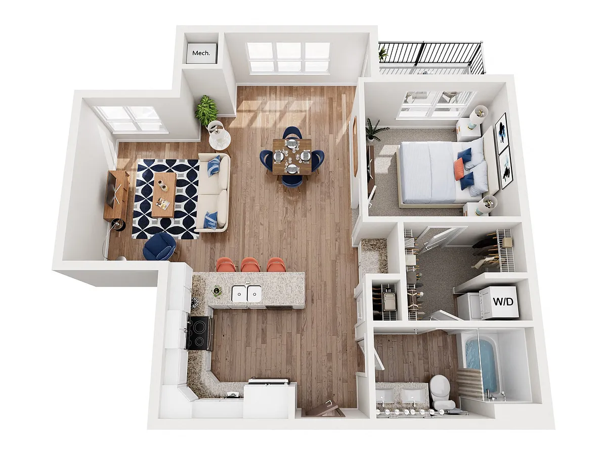 Floor plan Oak Grove