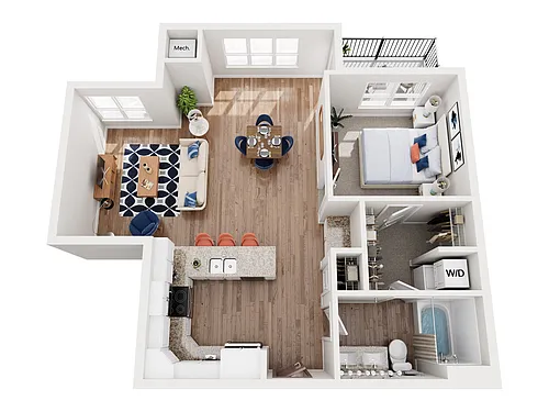 Floor plan Oak Grove