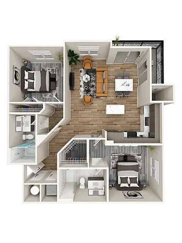 Floor plan B3