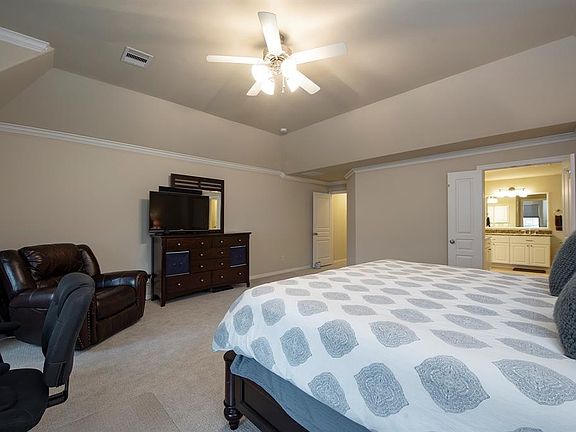 Primary bedroom large enough for sitting area