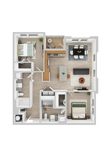 Floor plan B1