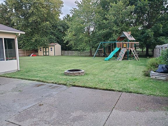 Fire Pit and Playground