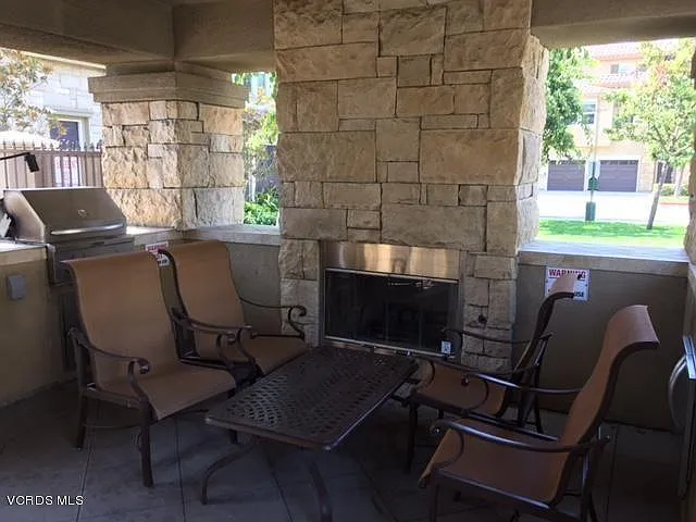 HOA BBQ and Fireplace