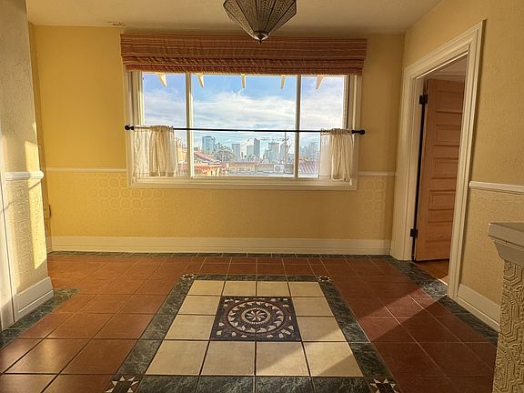 entry way from the stairs