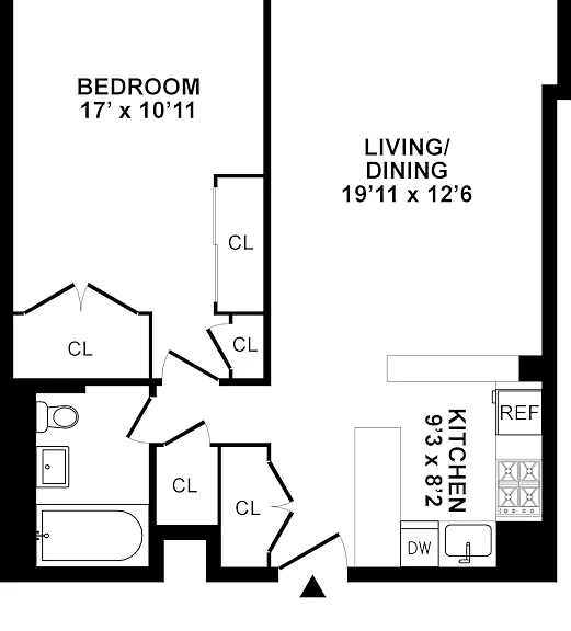 201 E 25th St #17B — Photo 2