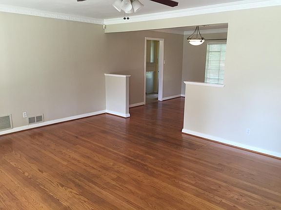 Living room and dining rooms.