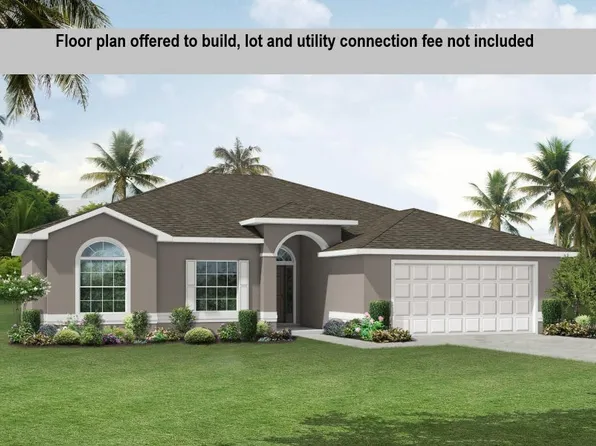 Captiva II Plan ON YOUR LOT Plan, Palm Coast BUILD ON YOUR LOT