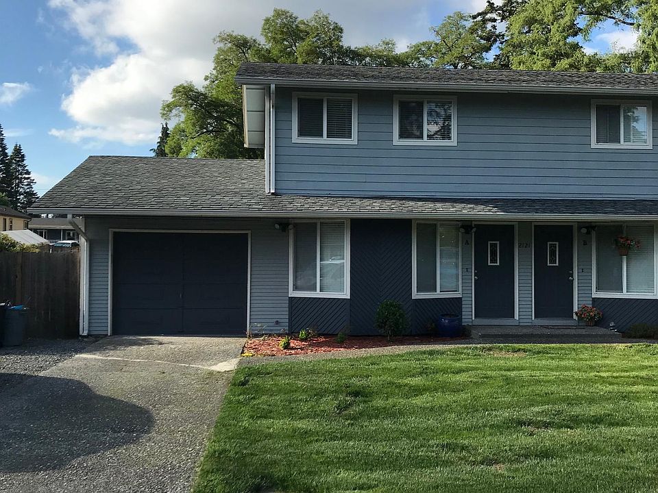 Rental Unit is the left half of the Duplex. Entrance to the