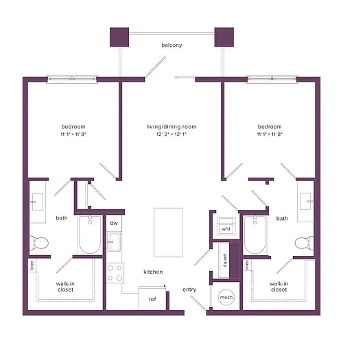 Floor plan B1