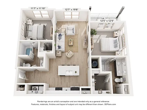 Floor plan B1