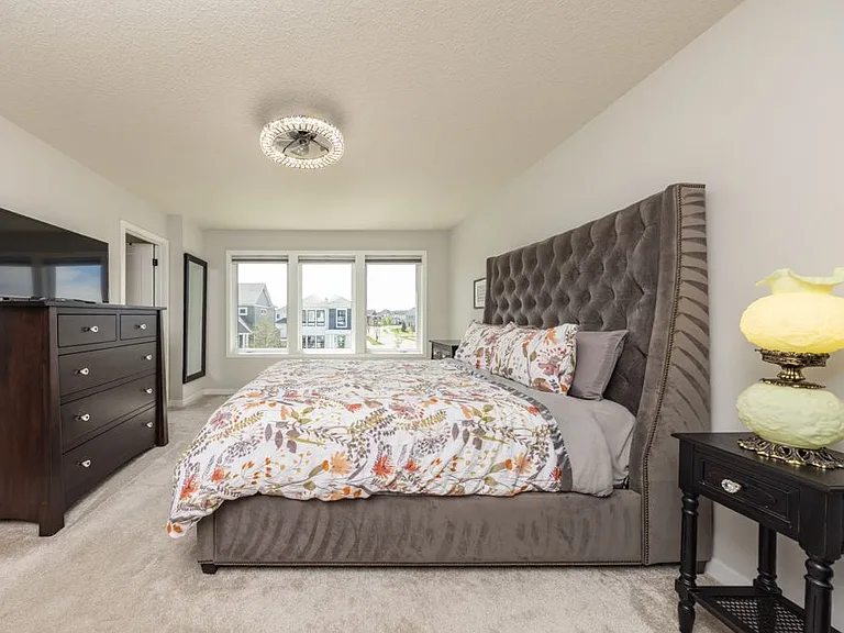 Beautiful windows and walk-in closet