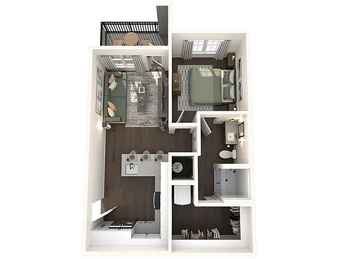 Floor plan Douglas Fir