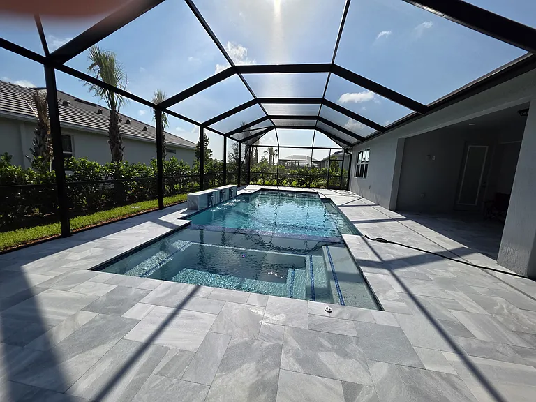 Lovely community, BUT WE HAVE OUR OWN POOL for late-night cooling off.