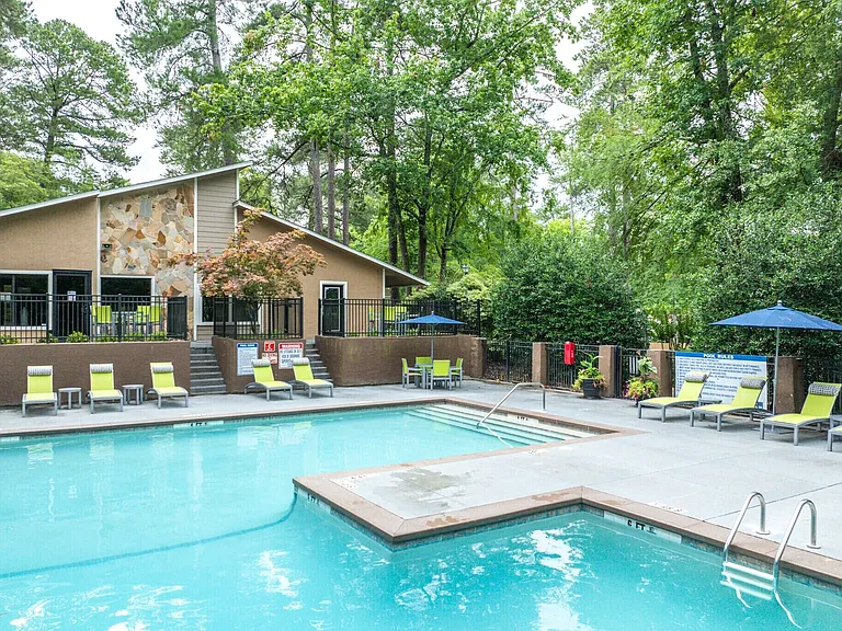 Two Sparkling Swimming Pools
