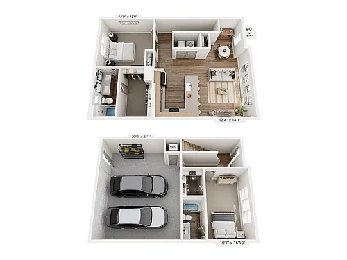 Floor plan D1