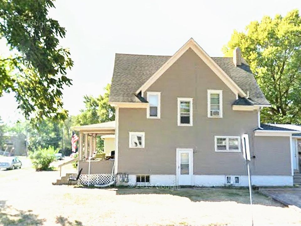 Exterior. One block from campus.