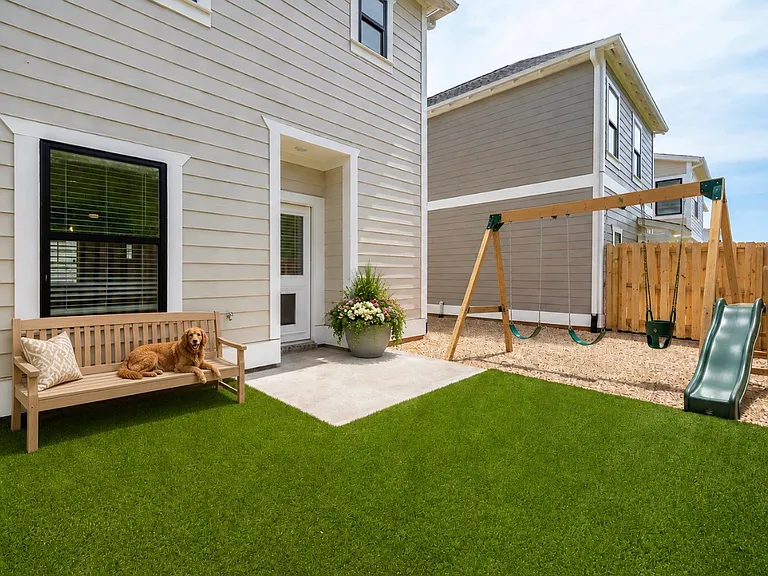 Backyard-size and shape will vary