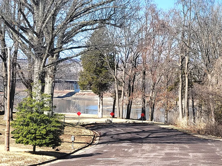 Bridge and river view