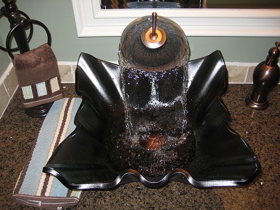 Master Bathroom Vessel Sink