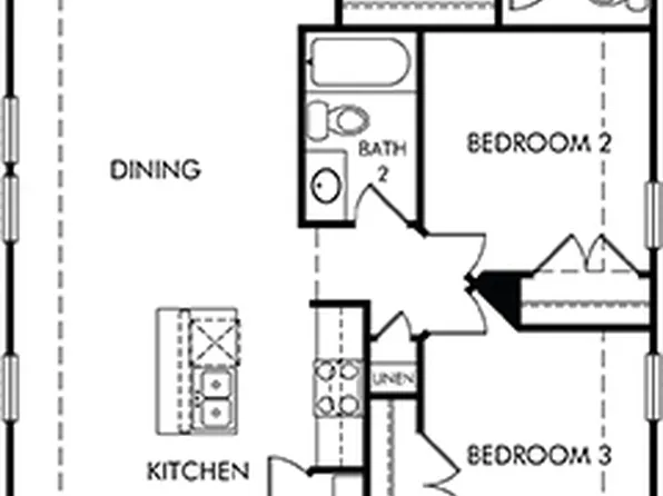 The Cascade (330) Plan, Travena - Americana Collection